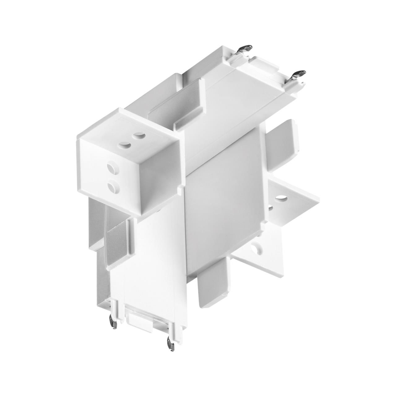 NOVOTECH 135283 SHINO NT24 174 белый Соединитель «Г» токопроводящий для шинопровода в ГКЛ (для арт.1