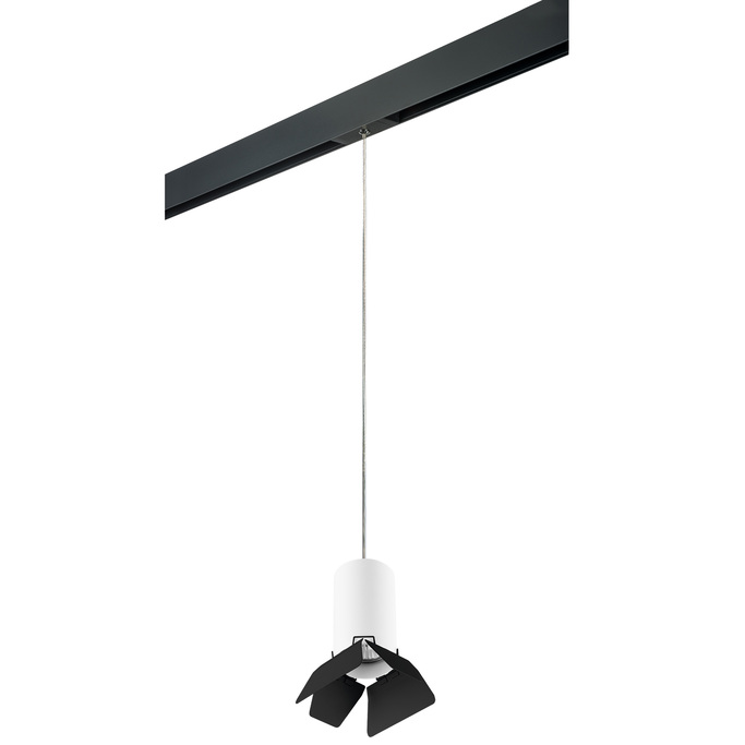 LIGHTSTAR PRORP436437 Светильник д 1-фазн трека RULLO HP16 (214436+595857+202437)