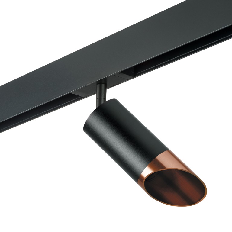 LIGHTSTAR PRO437130 Светильник д 1-фазн трека RULLO HP16 (214437+595057+201430)