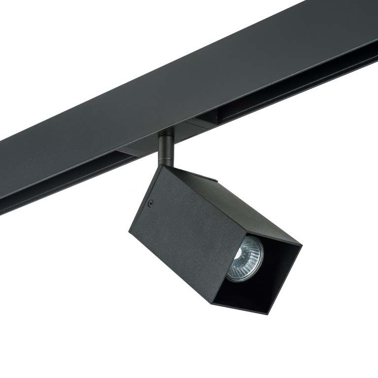 LIGHTSTAR PRO216587 Светильник д 1-фазн трека RULLO HP16 ЧЕРНЫЙ (595287+216587)