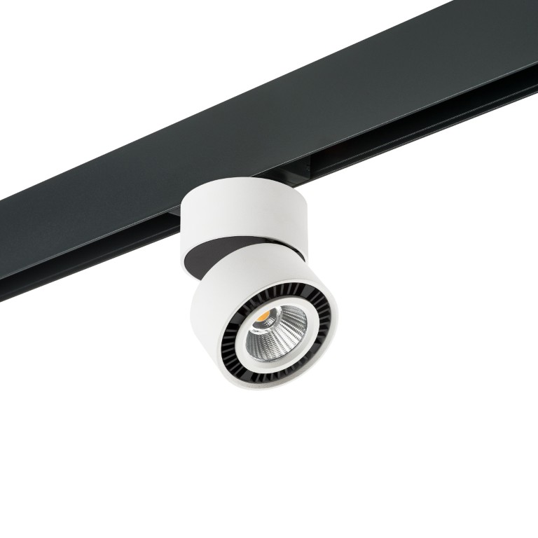 LIGHTSTAR PRO214816 Светильник д 1-фазн трека  FORTE MURO LED 15W 1400LM 30G БЕЛЫЙ 4000K (595061+214