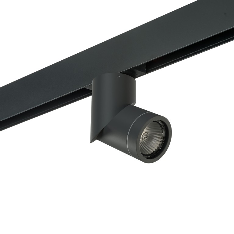 LIGHTSTAR PRO051017 Светильник д 1-фазн трека ILLUMO F HP16 ЧЕРНЫЙ (595017+051017)