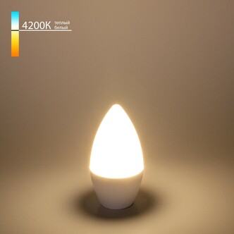 ELEKTROSTANDART BLE1422   Светодиодная лампа Свеча СD LED 6W 4200K E14