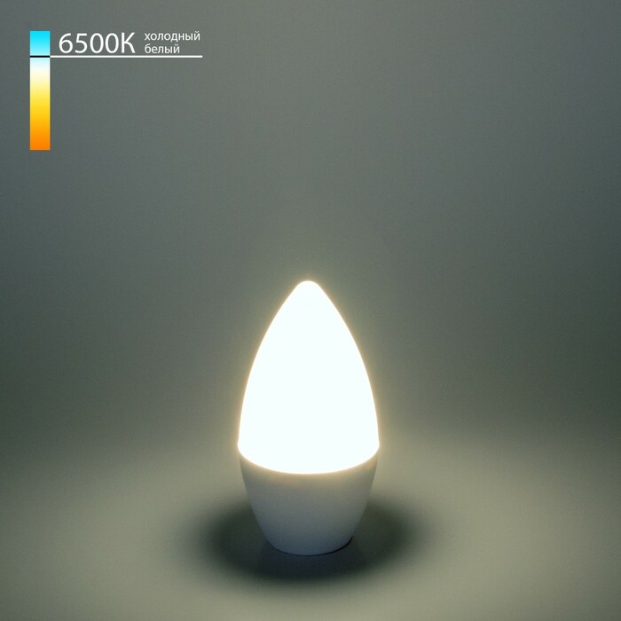 ELEKTROSTANDART BLE1423   Светодиодная лампа Свеча СD LED 6W 6500K E14
