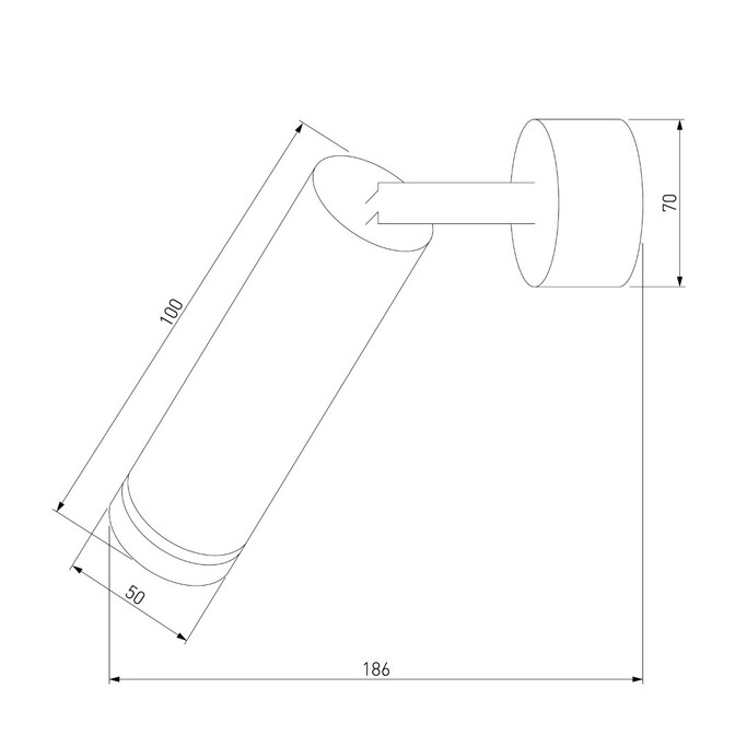 Спот ELEKTROSTANDART GLORY MRL LED 1005