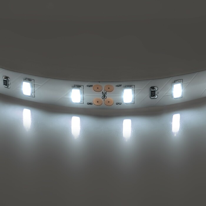 LIGHTSTAR 400076 Лента 5630LED 12V 28.8W m 60LED m 40-45lm LED IP20 4000K 200m box НЕЙТРАЛЬНЫЙ БЕЛЫЙ