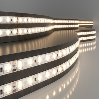 ELEKTROSTANDART 2835 24V 120Led 9,6W IP65 Лента свет 120Led 9,6W IP65 3300K тёплый белый(цена за 1м)