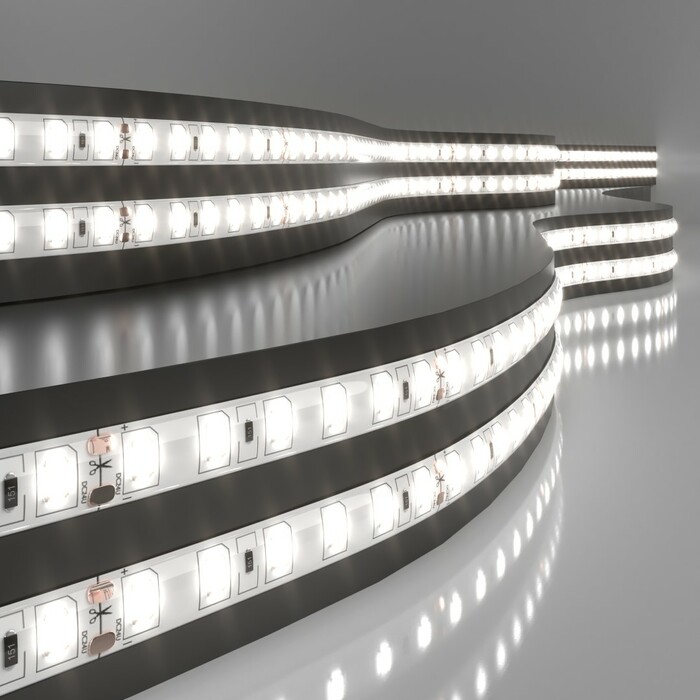 ELEKTROSTANDART 2835 24V 120Led 9,6W IP65 Лента свет 120Led 9,6W IP65 4200K дневной белый(цена за 1м