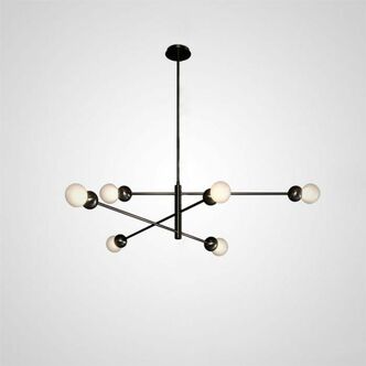 Люстра На Штанге Salme L6 A Black By Imperiumloft