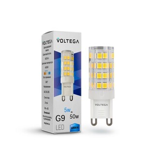 VOLTEGA 7186 VG9-K3G9cold5W Simple  Capsule 5W 4000K G9