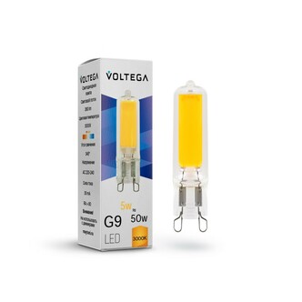 VOLTEGA 7181 VG9-K2G9warm5W Simple  Capsule 5W 3000K G9