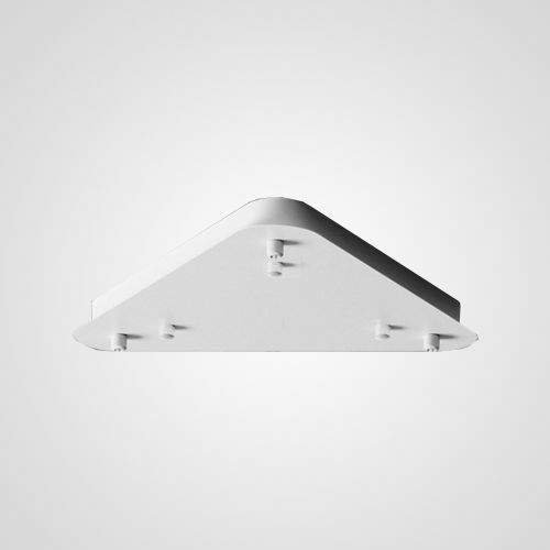 Потолочное Крепление Из Металла Треугольной Формы Ceiling Mount 7 White By Imperiumloft
