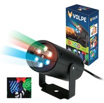 Светильник-проектор VOLPE ULI-Q306-02 4W-RGB BLACK XMAS проекция рождество, RGB