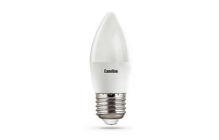 Лампа св д Camelion Свеча E27 8W(750lm 220°) 4500K матов. 106x37 пластик LED8-C35 845 E27