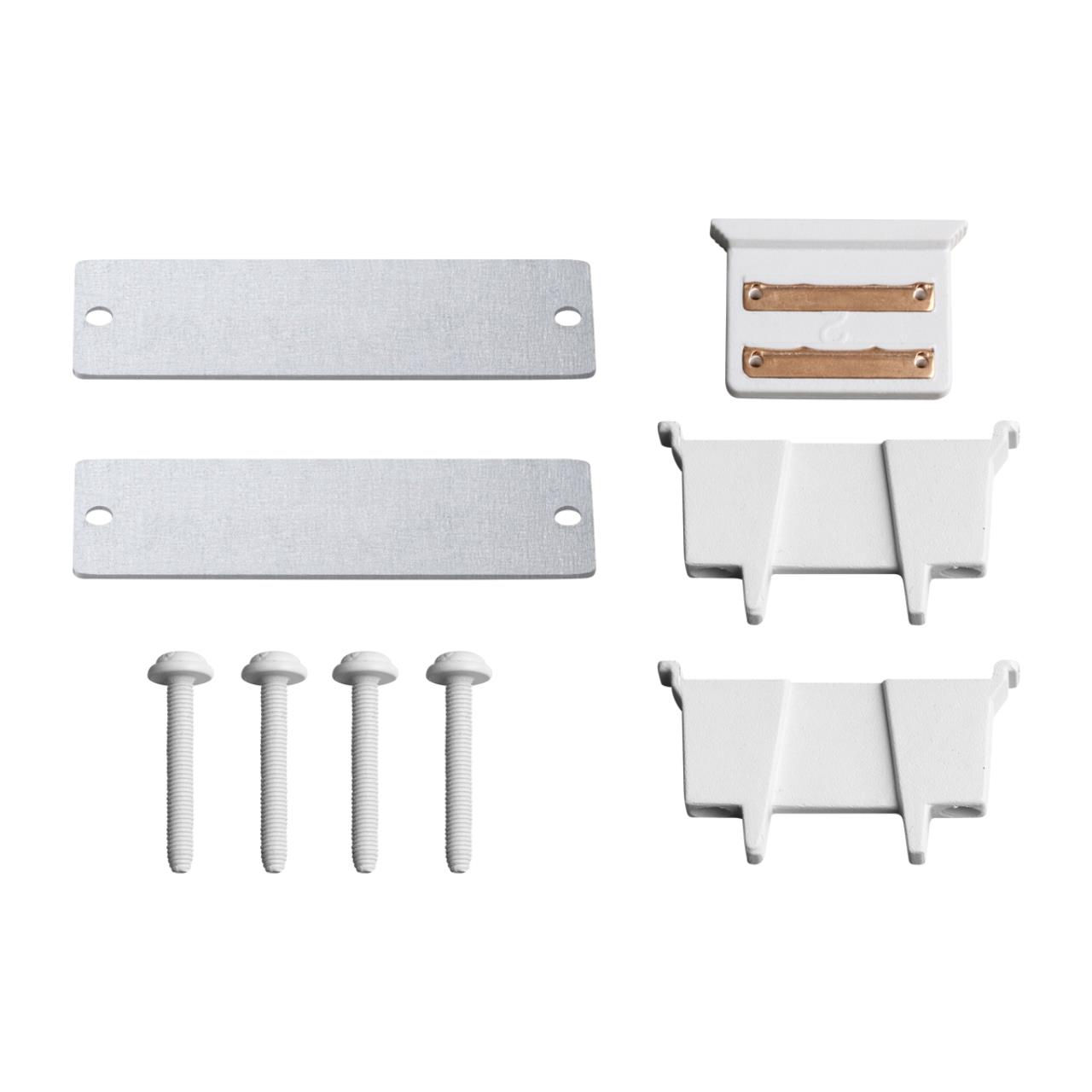 NOVOTECH 359612 OVER NT25 000 белый Соединитель прямой токопроводящий IP20 220-240V FATTO