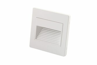 DENKIRS DK3050-WH Светильник встраиваемый в стену, IP 20, LED 3000, 1 Вт, белый, пластик