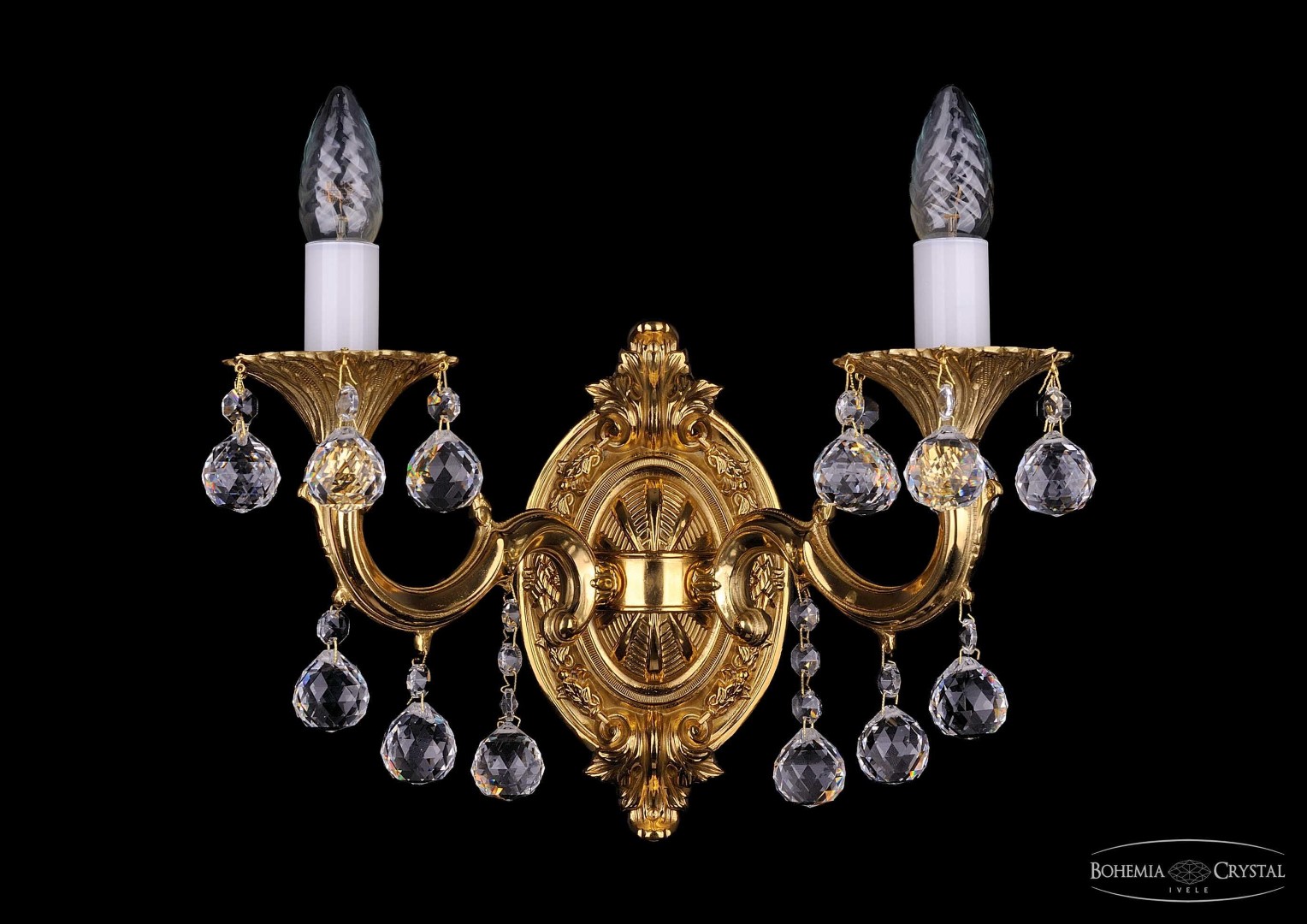 Бра BOHEMIA IVELE 1700/2/B/G/Balls