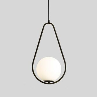 Подвесной Светильник Hoop Drop Black By Imperiumloft