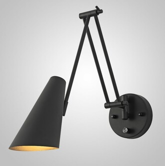 Настенный Светильник Fredly B Black By Imperiumloft