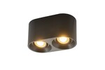 DENKIRS DK3036-BK Светильник накладной IP 20, 10 Вт, GU5.3, LED, черный, пластик
