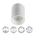 DENKIRS DK3110-WH Светильник накладной IP 20, 10 Вт, GU5.3, LED, белый, пластик