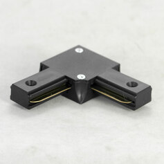 Трековая система LUSSOLE 10325 угловой коннектор черный