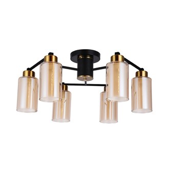 Люстра ARTE LAMP Leo A7027PL-6BK