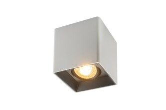 DENKIRS DK3030-WB Светильник накладной IP 20, 10 Вт, GU5.3, LED, белый черный, пластик