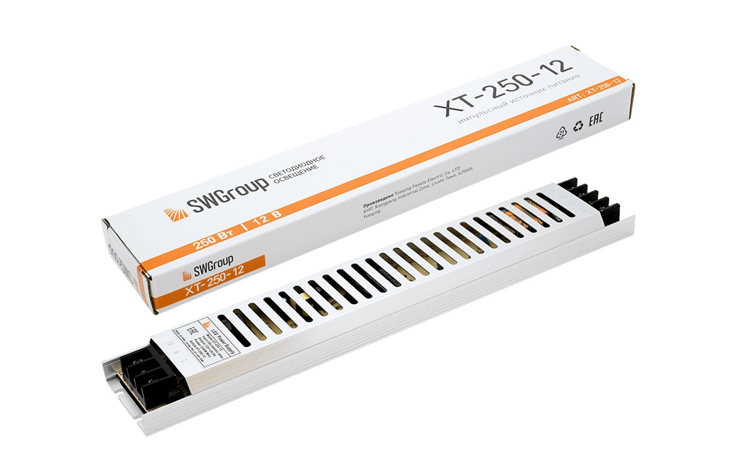 Блок питания 12 Вольт 250 Ватт XT-250-12