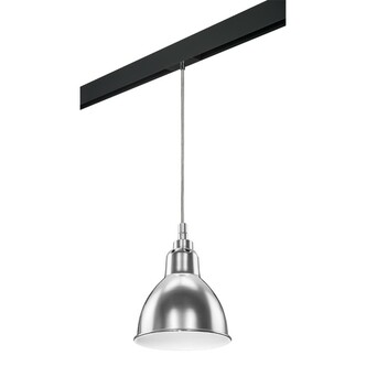 LIGHTSTAR PRO765014 Светильник д 1-фазн трека LOFT 1х40W E14 ХРОМ ЧЕРНЫЙ  (765014+595007)