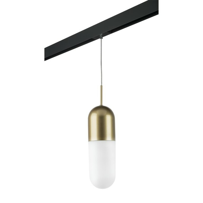 LIGHTSTAR PRO690113 Светильник д 1-фазн трека RAMO 1х40W E27 ШАМПАНЬ ЗОЛОТО БЕЛЫЙ ЧЕРНЫЙ (690113+595