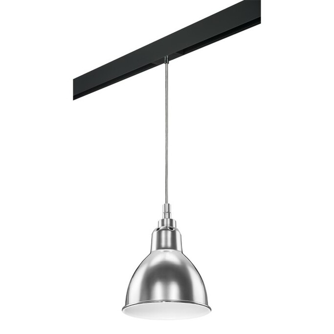 LIGHTSTAR PRO765014 Светильник д 1-фазн трека LOFT 1х40W E14 ХРОМ ЧЕРНЫЙ  (765014+595007)