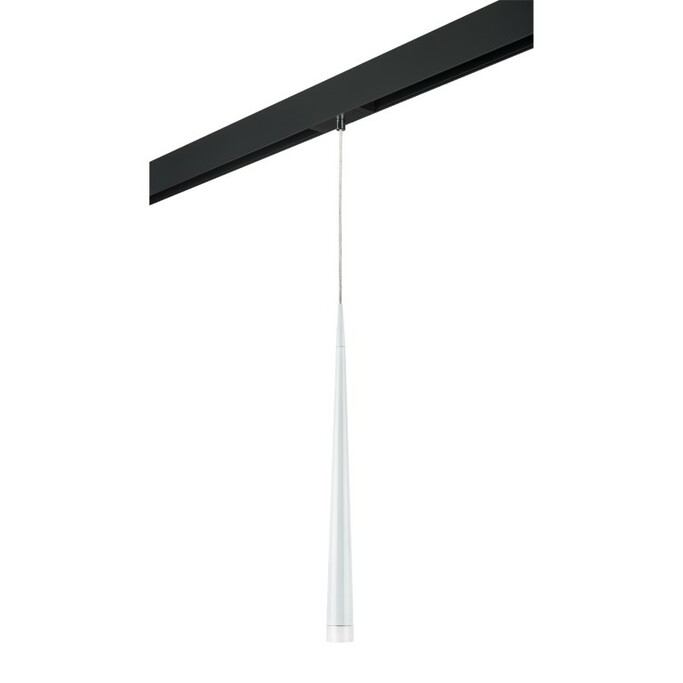 LIGHTSTAR PRO807016 Светильник д 1-фазн трека PUNTO 1х25W G9 ХРОМ БЕЛЫЙ ЧЕРНЫЙ (807016+595007)