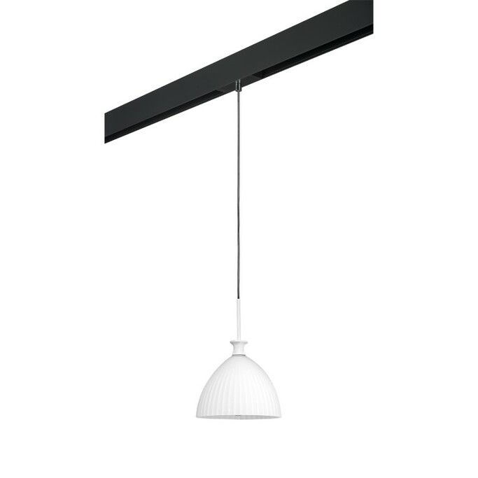 LIGHTSTAR PRO810020 Светильник д 1-фазн трека AGOLA 1х40W E14 ХРОМ БЕЛЫЙ ЧЕРНЫЙ (810020+595007)