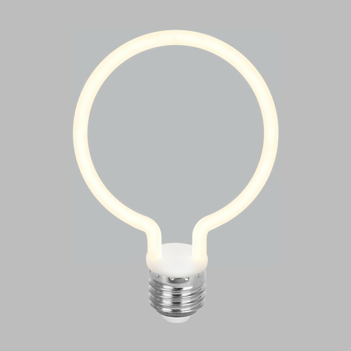 ELEKTROSTANDART BL156   Светодиодная лампа Decor filament 4W 2700K E27 round белый матовый