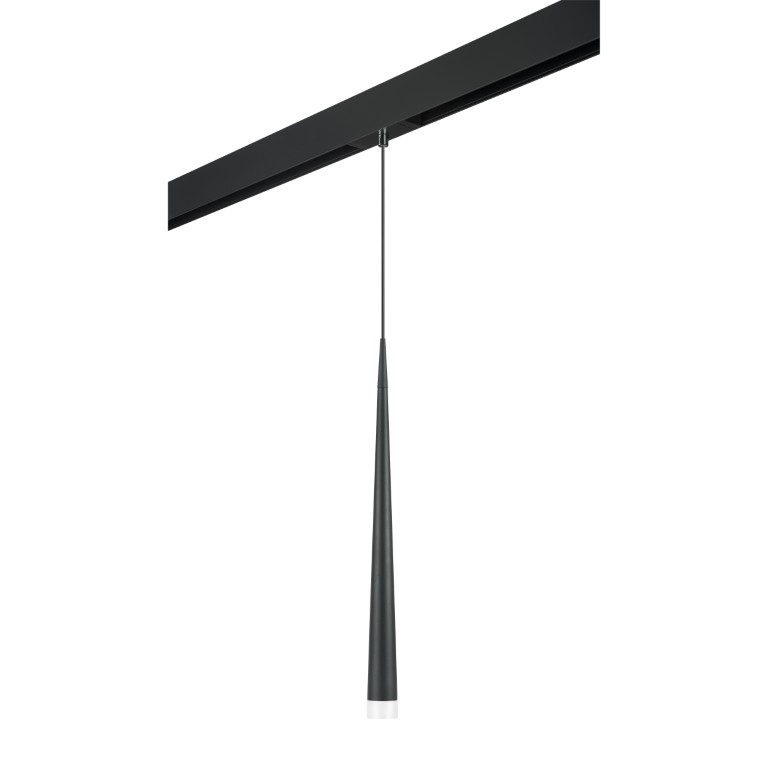 LIGHTSTAR PRO807017 Светильник д 1-фазн трека PUNTO 1х25W G9 ХРОМ ЧЕРНЫЙ БЕЛЫЙ (807017+595007)