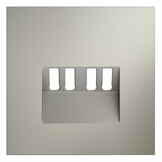 Voltum VLS001503 Накладка для розетки акустической 4-местной , S70 (кашемир)