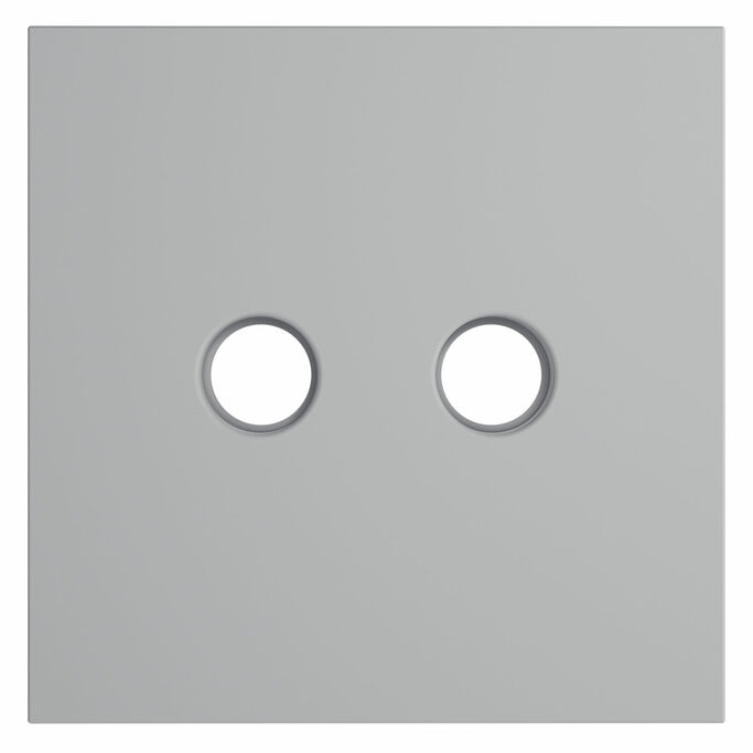 Voltum VLS001616 Накладка для розетки телевизионной оконечной TV+SAT, S70 (серый)
