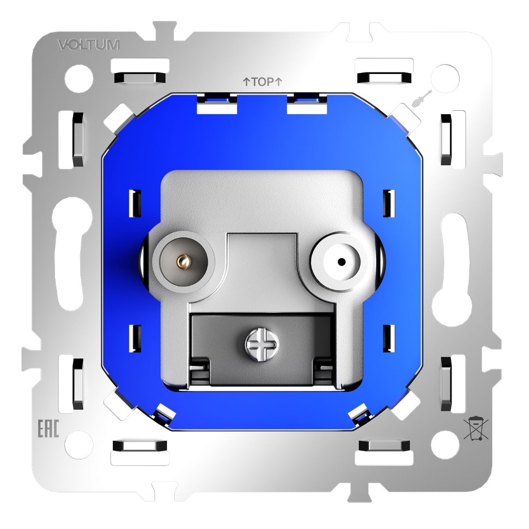 Voltum VLS0604M Механизм розетки телевизионной оконечной TV+SAT, S70