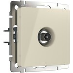Werkel W1184003  ТВ-розетка проходная (слоновая кость)