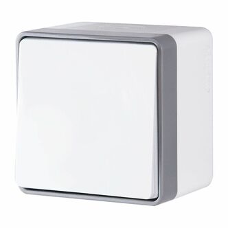 Werkel W5010201  Выключатель одноклавишный влагозащищенный Gallant (белый)
