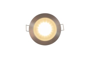 DENKIRS DK3012-AL Встраиваемый светильник влагозащ., IP 44, 50 Вт, GU10, серый, алюминий