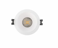 DENKIRS DK3027-WH Встраиваемый светильник, IP 20, 10 Вт, GU5.3, LED, белый, пластик