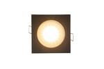 DENKIRS DK3015-BK Встраиваемый светильник влагозащ., IP 44, 50 Вт, GU10, черный, алюминий