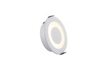 DENKIRS DK2500-WH Встраиваемый светильник, IP 20, 5 Вт, LED 3000, белый, алюминий