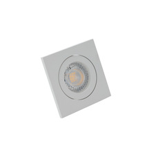 DENKIRS DK2016-WH Встраиваемый светильник, IP 20, 50 Вт, GU10, белый, алюминий