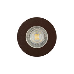 DENKIRS DK2030-CH Встраиваемый светильник, IP 20, 50 Вт, GU10, коричневый, алюминий