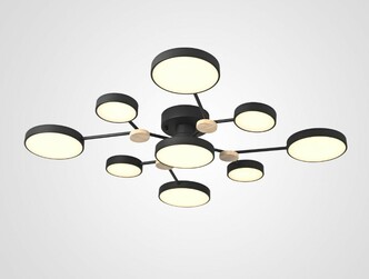 Потолочная Люстра Gamma D98 Black By Imperiumloft
