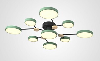 Потолочная Люстра Gamma D98 Green By Imperiumloft