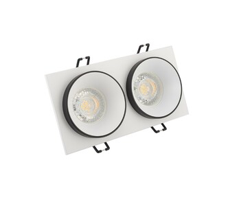 DENKIRS DK2422-BK Встраиваемый светильник, IP 20, 50 Вт, GU10, черный, алюминий